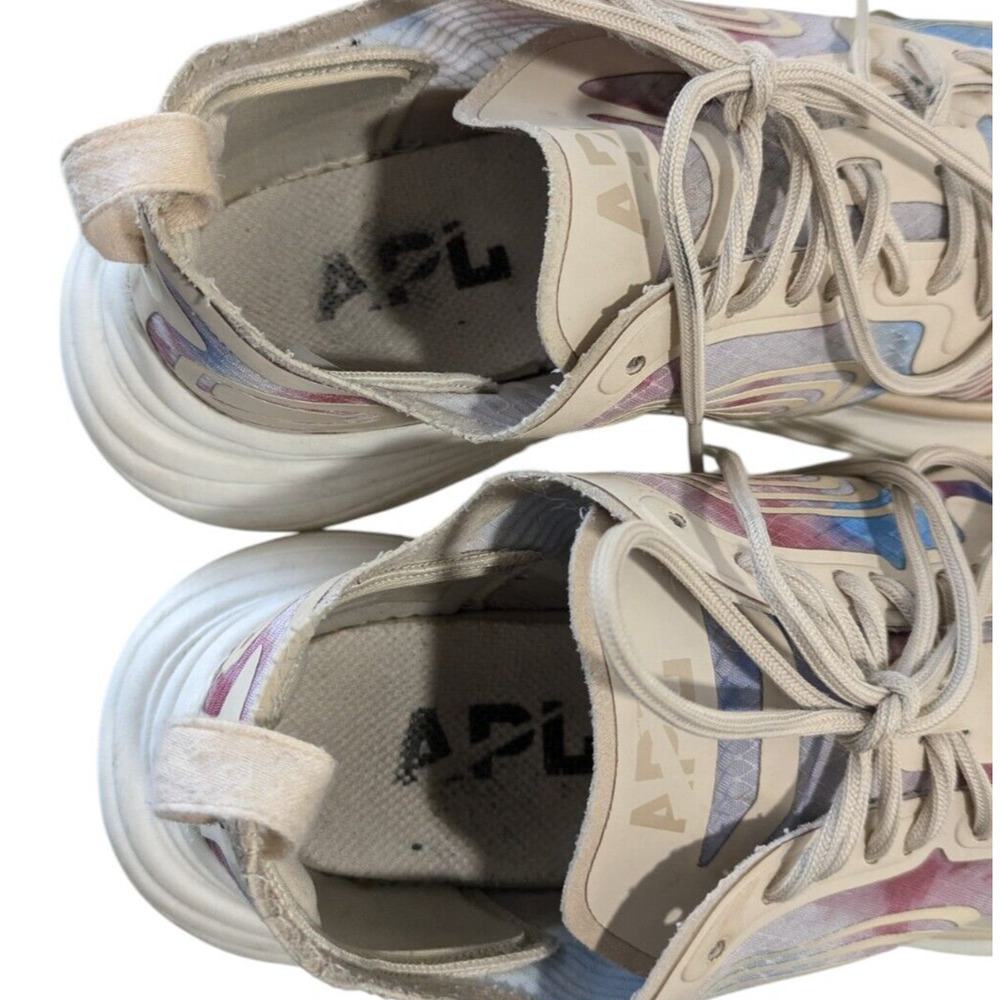 APL Streamline Running Shoes in Warm Silk Ice Blue Tie Dye Size 7 Sneakers - Picture 12 of 12